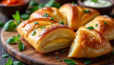 découvrez ce feuilleté doré, un apéritif croquant et fondant qui charme tous les palais avec simplicité et gourmandise.