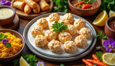 découvrez nos bouchées crémeuses au crabe, une recette irrésistible qui séduit tous les gourmands et disparaît toujours en un clin d'œil.