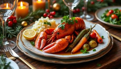 découvrez cette recette express de homard pour un réveillon festif et royal, facile et rapide à préparer pour épater vos invités en un clin d'œil.