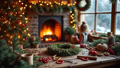 apprenez à réaliser de magnifiques couronnes de noël diy grâce à notre tutoriel étape par étape facile à suivre. parfait pour décorer votre maison avec une touche festive et personnalisée.