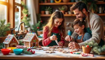 découvrez des idées déco pour une cuisine de noël chaleureuse et festive, transformant votre espace cuisine en un lieu convivial et magique pour les fêtes.