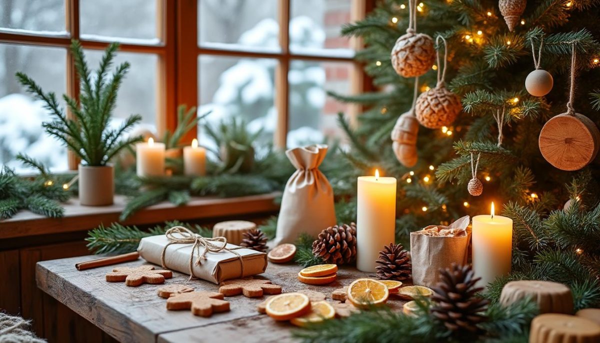 découvrez des idées déco naturelle et écolo pour un noël durable. inspirez-vous pour une ambiance festive respectueuse de l'environnement.
