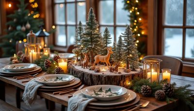 découvrez nos idées de décorations de table de noël pour un dressage élégant et festif. sublimez vos repas de fêtes avec style et convivialité.