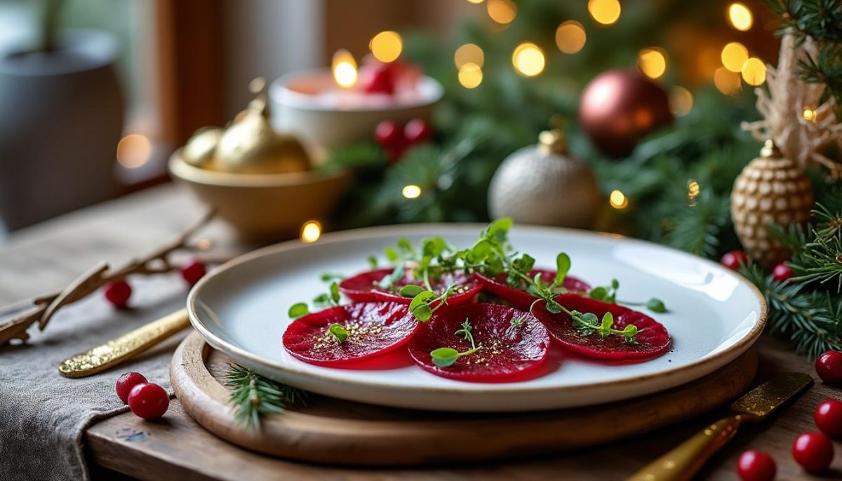 découvrez une entrée de noël originale et chic qui révolutionne les traditions en remplaçant le saumon fumé. idée raffinée pour un repas festif réussi.