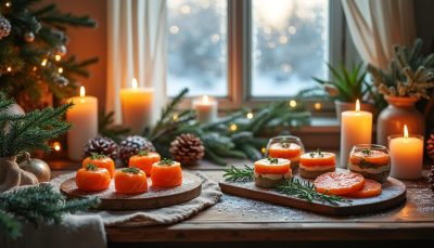 découvrez des recettes d'entrées froides de noël élégantes et faciles à préparer à l'avance pour un repas festif réussi sans stress.