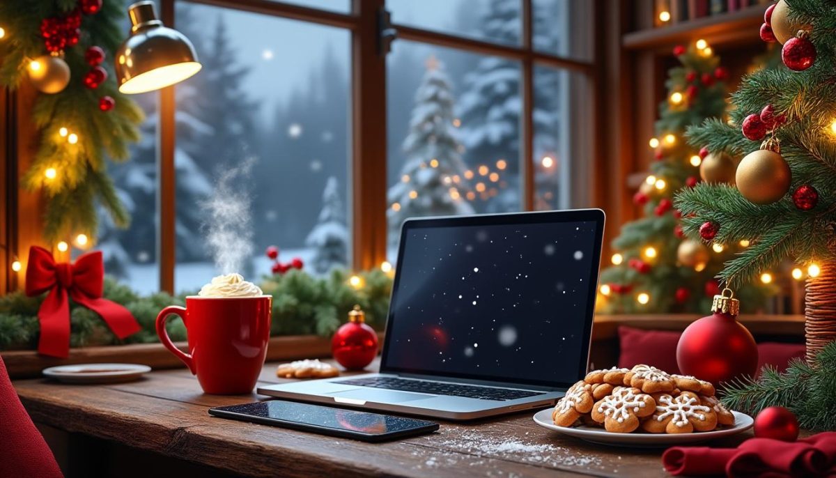 téléchargez des fonds d'écran de noël en haute définition pour votre ordinateur. apportez une ambiance festive à votre bureau avec des arrière-plans hd spécialement conçus pour les fêtes de fin d'année.