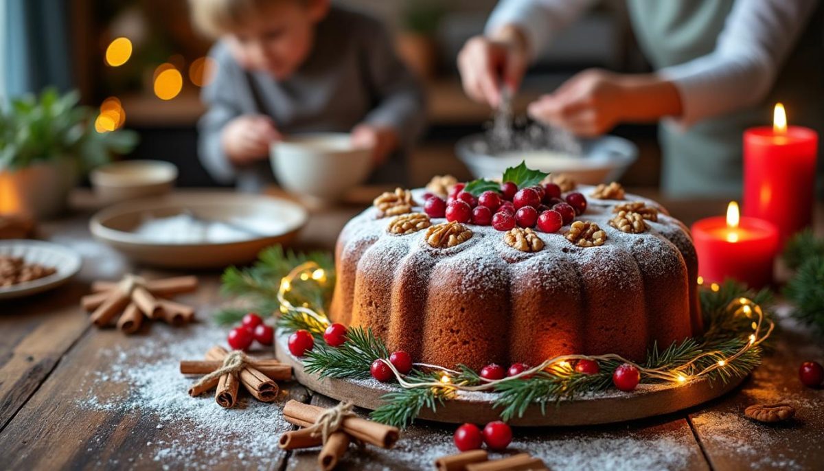 découvrez la recette du gâteau de noël moelleux et parfumé, une douceur festive qui ravira tous les palais à coup sûr.