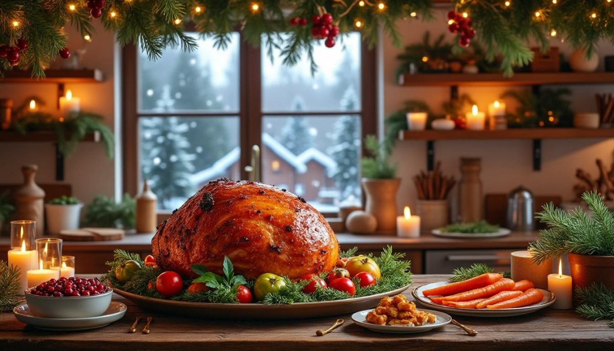 découvrez la recette traditionnelle du jambon de noël, une préparation fondante et parfumée qui ravira vos grandes tablées festives.