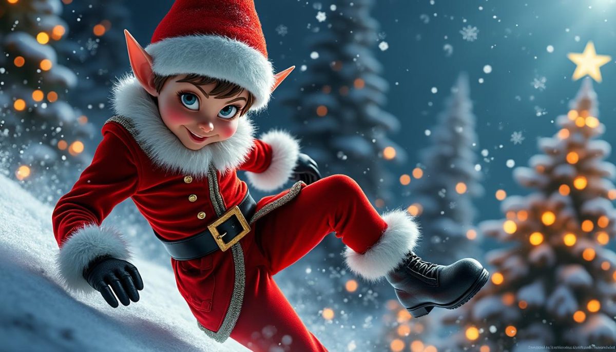 découvrez les aventures hilarantes du lutin farceur qui s'amuse en tyrolienne à travers le salon ! une histoire pleine de surprises et de rires pour petits et grands.