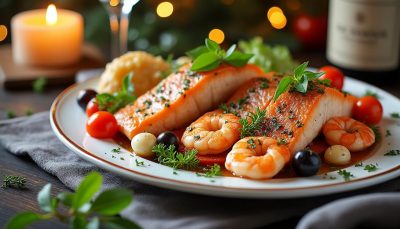 découvrez un grand classique des grands-mères revisité avec du poisson et des crevettes pour un réveillon surprenant, riche en saveurs et en émotions.