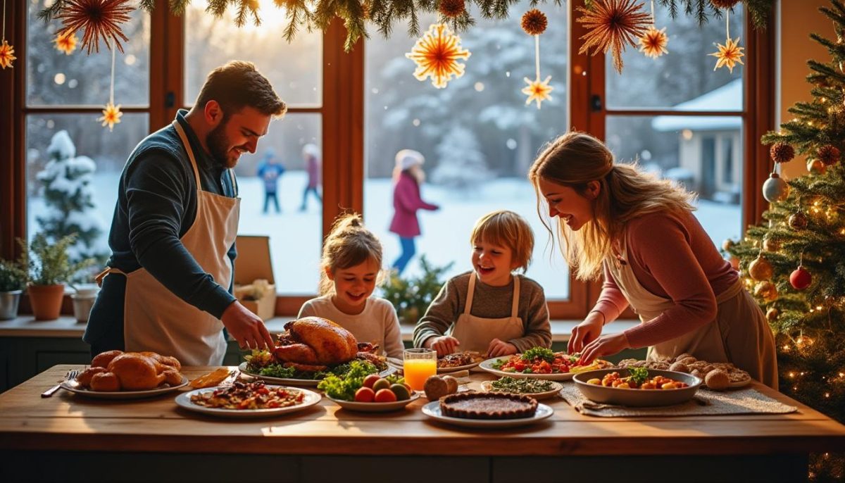 découvrez un menu de noël facile et complet, prêt en un rien de temps, pour profiter des fêtes sans passer toute la journée en cuisine.
