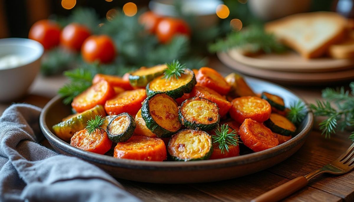 découvrez notre recette de légumes d'hiver rôtis, crousti-fondants et délicieux, parfaits pour un repas de nouvel an 2026 inoubliable.