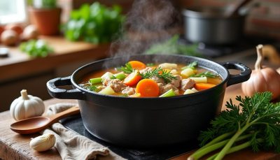 découvrez notre recette savoureuse de soupe au dindon maison, facile à préparer et parfaite pour réchauffer vos repas avec des ingrédients frais et naturels.