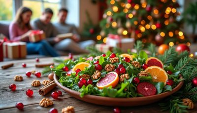 découvrez nos recettes de salade de noël fraîches et savoureuses, parfaites pour sublimer votre menu des fêtes avec légèreté et gourmandise.