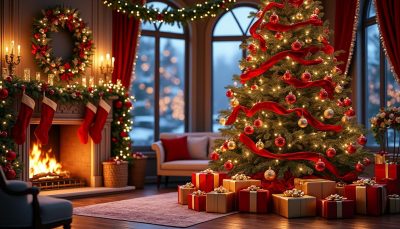 découvrez notre guide luxe pour décorer votre sapin de noël en rouge et or, alliant élégance et tradition pour une ambiance festive raffinée.