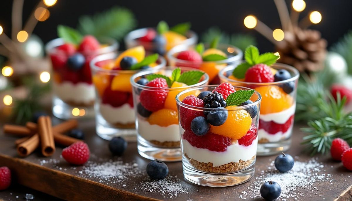 découvrez 10 idées de verrines pour le nouvel an 2026, jolies, simples à réaliser et prêtes à l’avance pour impressionner vos invités.