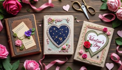 découvrez nos 3 albums photo faits main, parfaits pour immortaliser vos plus beaux souvenirs de saint-valentin avec une touche d'originalité et de romantisme.