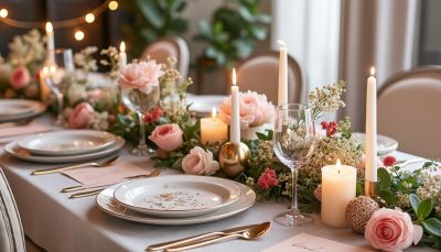 découvrez 4 idées déco élégantes pour sublimer votre table de saint-valentin et créer une ambiance romantique inoubliable.