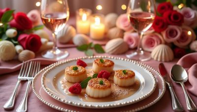 découvrez 4 recettes délicieuses de saint-jacques pour un dîner romantique inoubliable. idéales pour impressionner et savourer un moment spécial à deux.