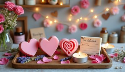 découvrez 4 recettes faciles de savons à fabriquer soi-même pour célébrer la saint-valentin avec douceur et originalité. idées cadeaux personnalisées et artisanales pour surprendre votre moitié.