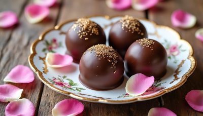 découvrez nos 4 truffes saint-valentin, l'idée gourmande parfaite à offrir pour célébrer l'amour avec douceur et élégance.