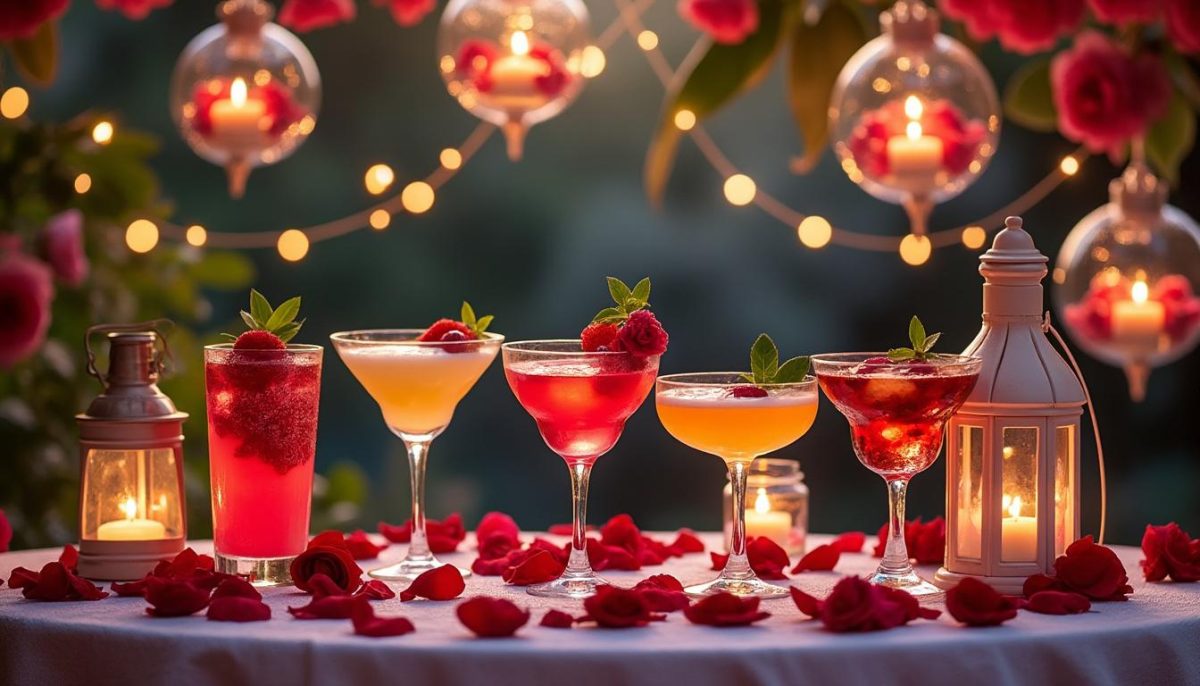découvrez 5 cocktails originaux et romantiques pour célébrer la saint-valentin et trinquer à l'amour avec style et saveur.