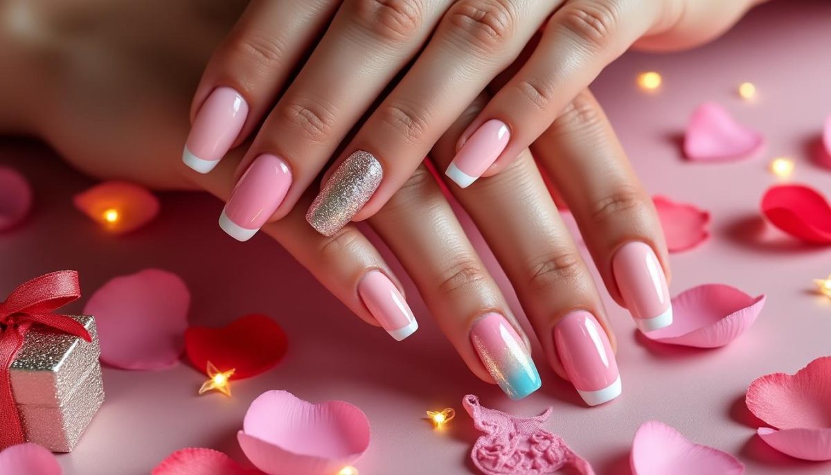 découvrez 5 idées originales de manucures françaises revisitées pour célébrer la saint-valentin avec élégance et créativité.