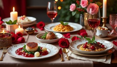découvrez 6 idées de repas gastronomiques pour une saint-valentin inoubliable, alliant saveurs raffinées et présentation élégante pour séduire votre moitié.