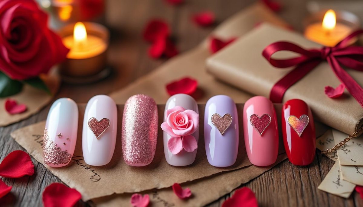 découvrez 6 idées d'ongles tendance parfaits pour la saint-valentin et impressionnez avec des designs élégants et romantiques.