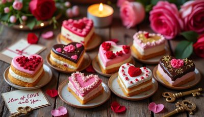 découvrez 6 délicieuses pâtisseries parfaites à offrir pour la saint-valentin et faites fondre le cœur de votre moitié avec des douceurs gourmandes.