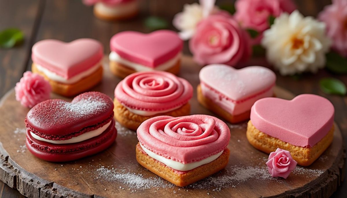 découvrez 6 délicieuses pâtisseries parfaites à offrir pour la saint-valentin, pour séduire et faire plaisir à votre moitié avec douceur et gourmandise.