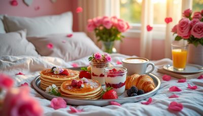 découvrez 7 idées romantiques de petit-déjeuner au lit pour célébrer la saint-valentin avec douceur et surprise.