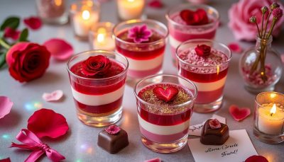 découvrez 7 recettes de verrines faciles et élégantes pour célébrer la saint-valentin avec gourmandise et raffinement.