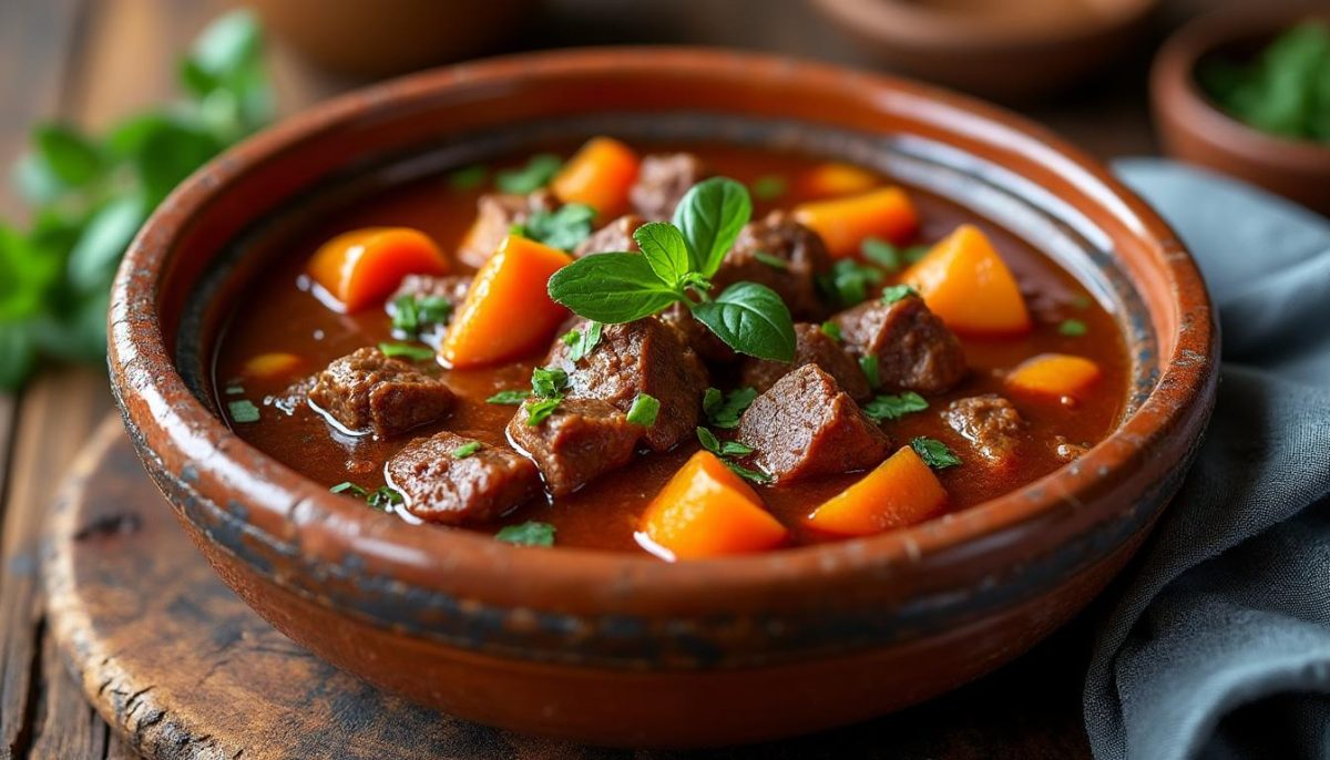 découvrez une recette généreuse et réconfortante de bourguignon sans vin, idéale pour se régaler simplement après les fêtes. facile à préparer et savoureuse, elle ravira toute la famille.