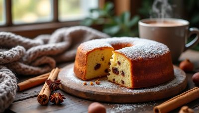 découvrez ce gâteau moelleux au marron, une douceur parfaite pour réchauffer vos moments d'hiver avec une invitation gourmande pleine de saveurs et de réconfort.