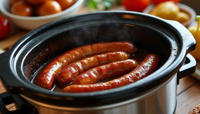 découvrez notre recette facile de little smokies en crockpot, un apéritif savoureux que vos invités adoreront et ne pourront s'empêcher de reprendre !