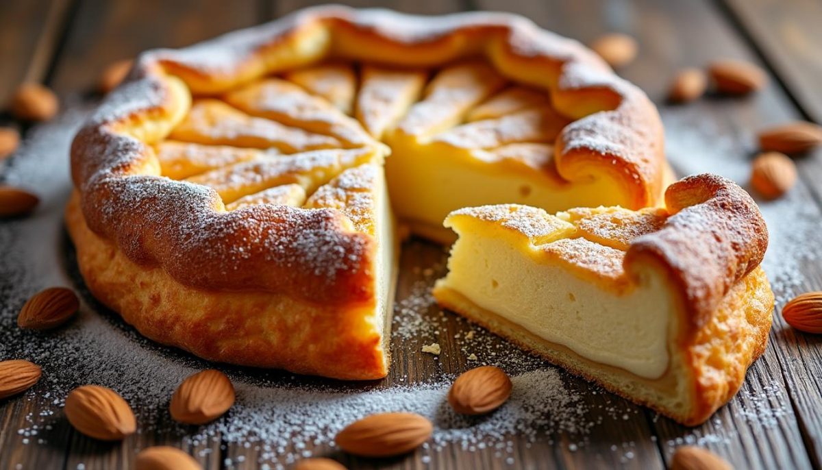 découvrez notre galette des rois aux amandes, alliant une garniture fondante à un feuilletage croustillant, pour séduire tous les palais et célébrer l'épiphanie avec gourmandise.