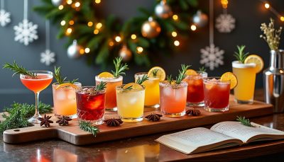 découvrez 8 recettes simples de cocktails pour le nouvel an 2026 et transformez votre maison en véritable bar festif. idéal pour impressionner vos invités et célébrer en beauté !