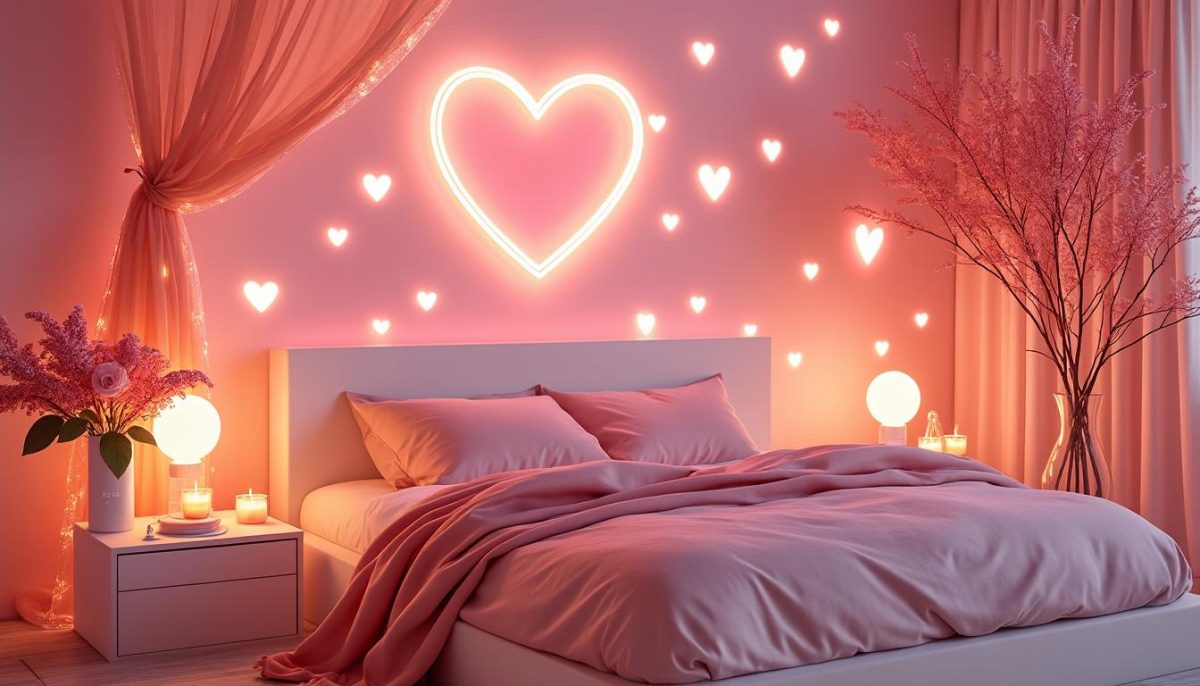 découvrez nos idées créatives et romantiques pour décorer votre chambre à l'occasion de la saint-valentin 2026 et surprenez votre moitié avec une ambiance chaleureuse et élégante.