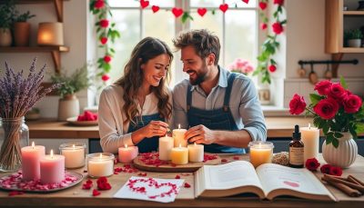 découvrez comment fabriquer une bougie de saint-valentin maison facilement avec notre guide étape par étape pour créer une ambiance romantique et personnalisée.