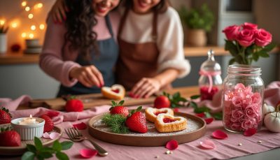 découvrez comment préparer un menu saint-valentin délicieux et rapide en moins d'une heure pour une soirée romantique réussie.