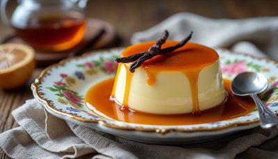 découvrez la crème caramel vanillée, un dessert maison fondant et nostalgique, rappelant les saveurs authentiques des recettes de nos grands-mères.