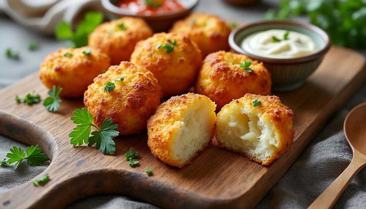 découvrez notre recette de croquettes de chou-fleur au comté, un apéro maison réinventé alliant moelleux à l'intérieur et croustillant doré à l'extérieur, parfait pour toutes vos occasions.