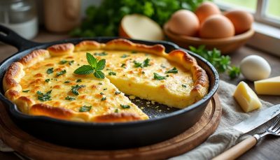découvrez comment préparer en seulement 15 minutes une omelette soufflée au comté, légère et fondante, parfaite pour rassembler toute la famille autour d'un repas convivial.