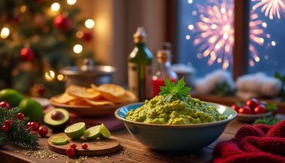 découvrez la recette de guacamole parfaite pour le réveillon 2026 : un guacamole toujours vert, savoureux et qui surprendra tous vos invités.