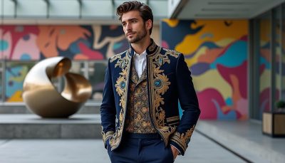 découvrez comment la broderie, art créatif et original, séduit désormais un public masculin en quête de nouveautés et d'expression personnelle.