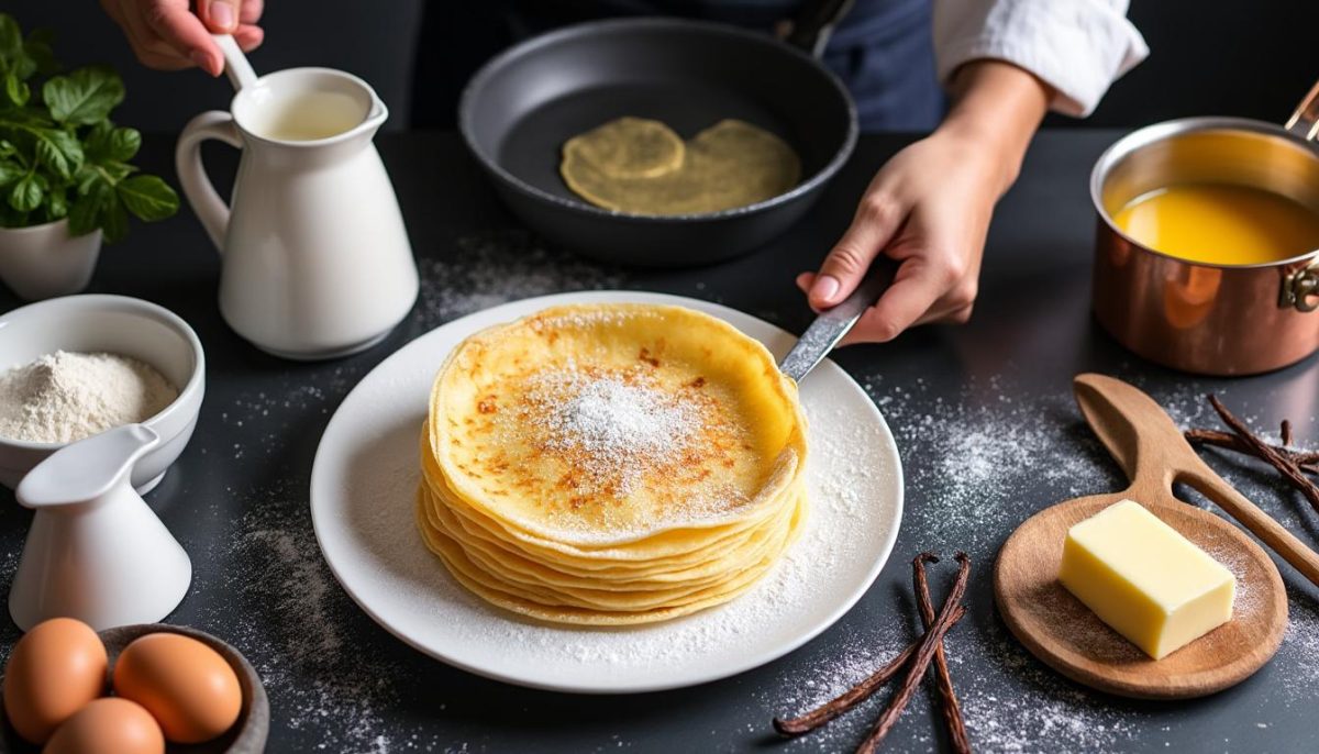 découvrez la recette signature de christophe michalak pour des crêpes de chef, parfaites à savourer chez vous à l'occasion de la chandeleur.