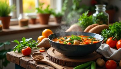 découvrez une alternative gourmande à la détox avec une soupe savoureuse chaque soir pour revitaliser votre corps et retrouver énergie après les fêtes.
