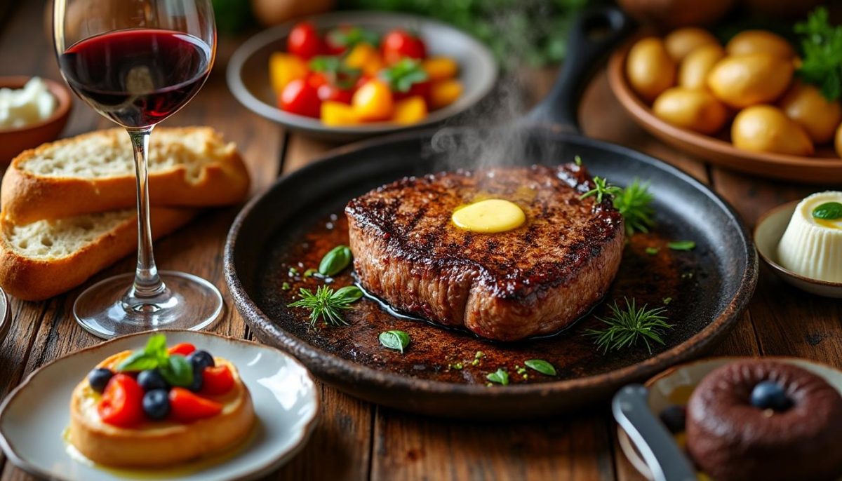 découvrez notre recette irrésistible de morceaux de steak à l'ail beurré, fondants et savoureux, qui vous feront saliver à chaque bouchée. parfait pour un repas gourmand et facile à préparer !