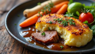 découvrez notre recette de parmentier de canard confit parfait pour l'hiver, un plat complet associant légumes de saison et saveurs carnées riches, idéal pour régaler tous les palais.